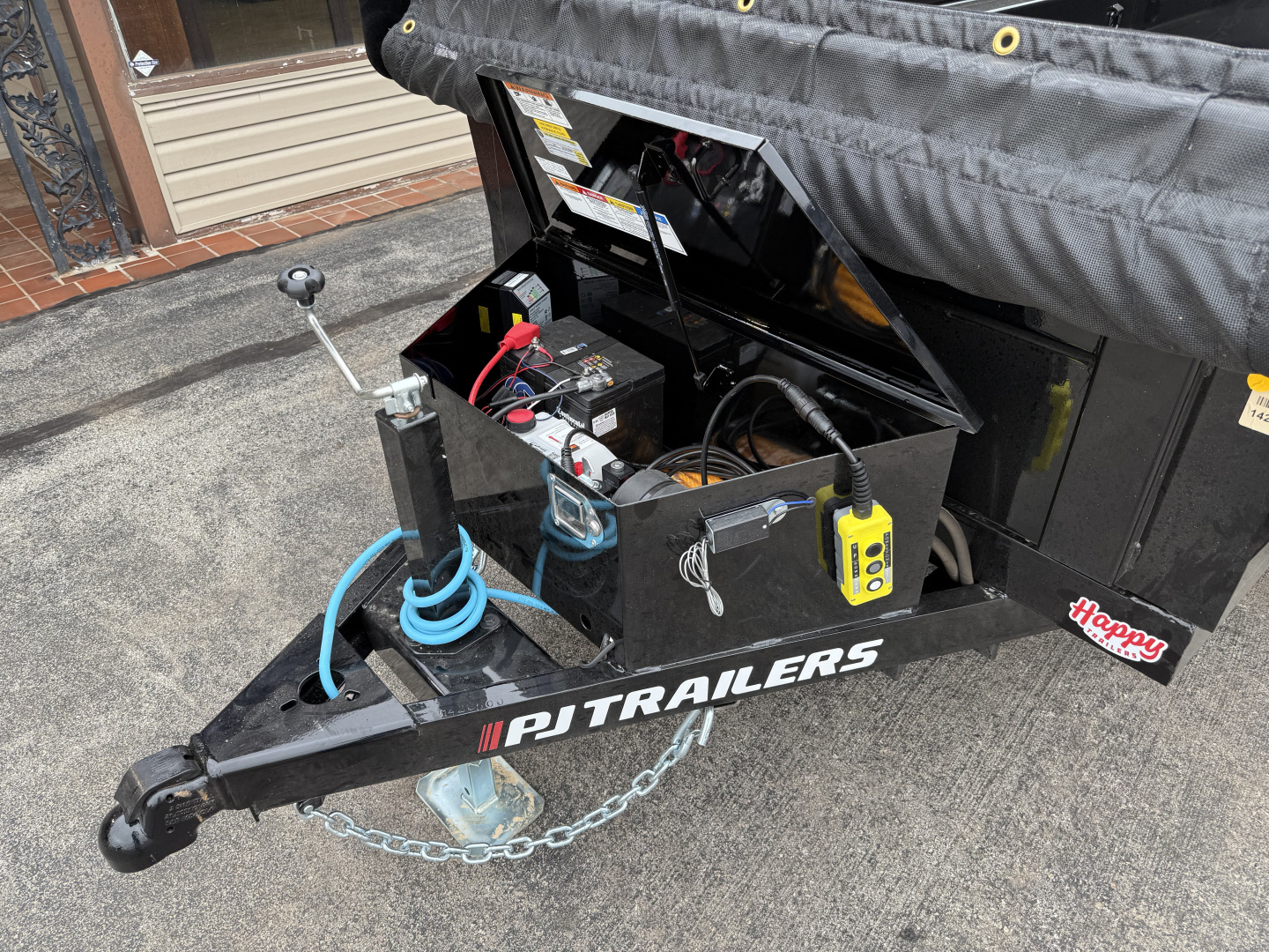 New 2026 PJ 60"x10' Tandem Axle Utility Dump Trailer w/ 18" Sides – D5