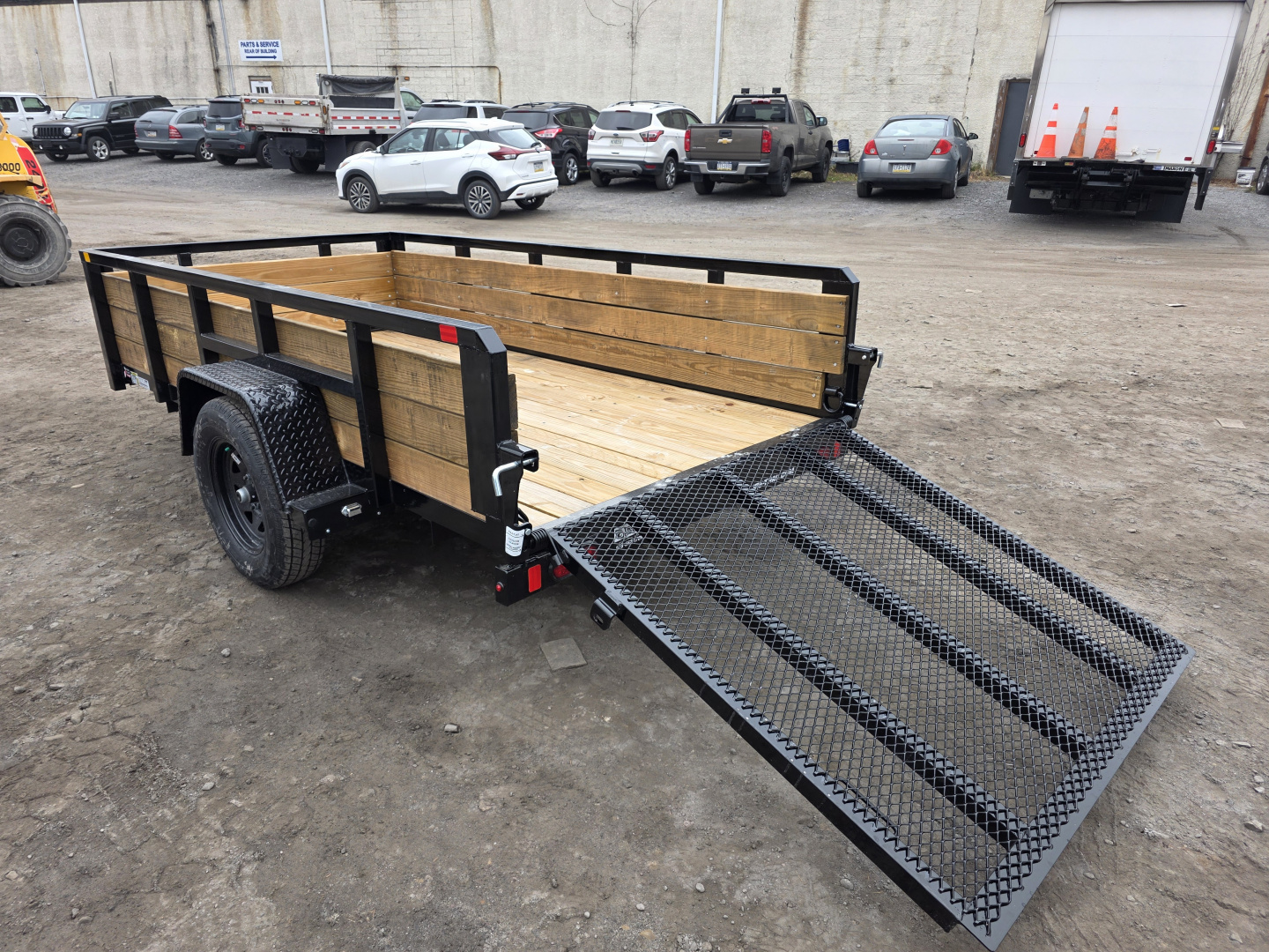 New 2026 Sure-Trac 5X10 - 3 BOARD HIGH SIDE Utility Trailer