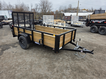 New 2026 Sure-Trac 5X10 - 3 BOARD HIGH SIDE Utility Trailer
