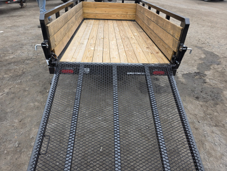 New 2026 Sure-Trac 5X10 - 3 BOARD HIGH SIDE Utility Trailer