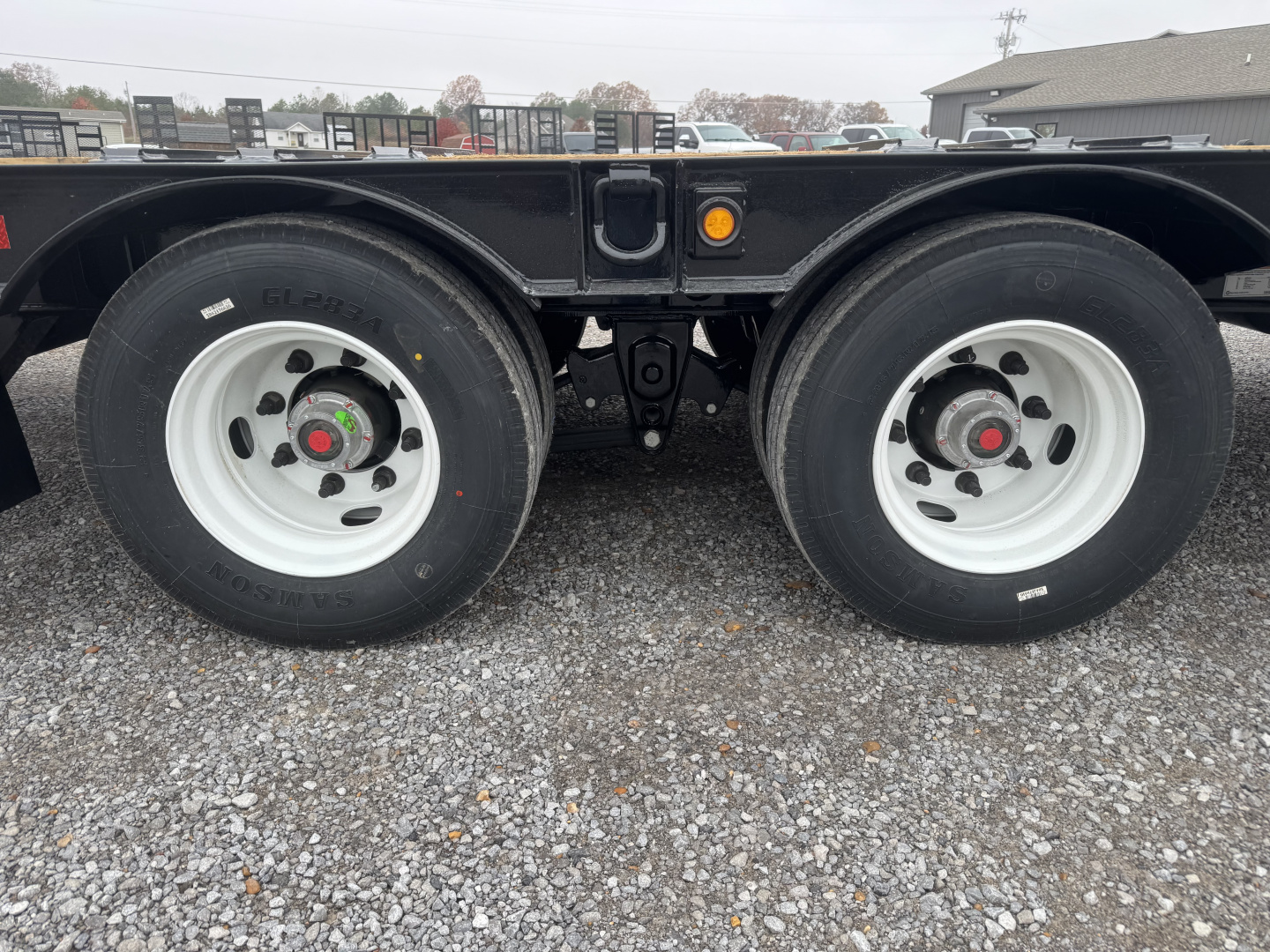 New 2026 Behnke 102"x31' 20 TON Pintle Hitch Tag Trailer *AIR RAMPS*