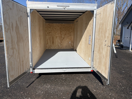 New 2026 Car Mate Trailers 7x14 7K 80" Interior Height Contractor with Rear Double Doors