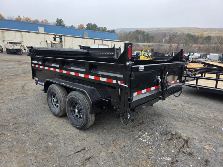 New 2026 Sure-Trac 7X12 12K SCISSOR Dump Trailer