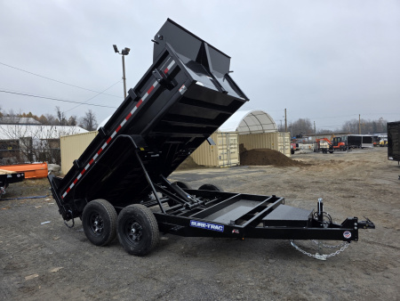 New 2026 Sure-Trac 7X12 12K SCISSOR Dump Trailer