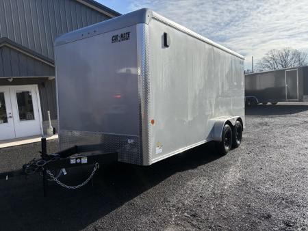New 2026 Car Mate Trailers 7x16 7K 6'6  Interior Height Custom Cargo / Enclosed Trailer with Ramp Door