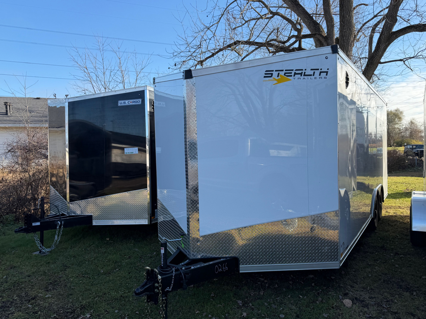 New 2026 Stealth Titan 8.5 x 20 Enclosed Car Hauler with Ramp 10K GVW with 7ft interior and Screwless Exterior