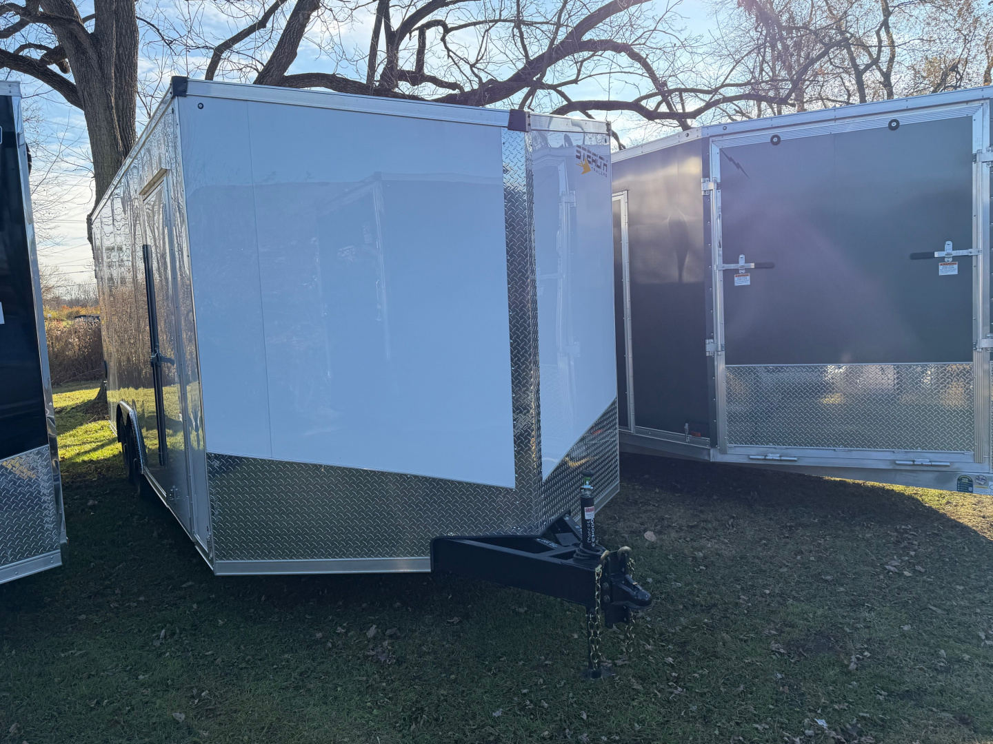 New 2026 Stealth Titan 8.5 x 20 Enclosed Car Hauler with Ramp 10K GVW with 7ft interior and Screwless Exterior