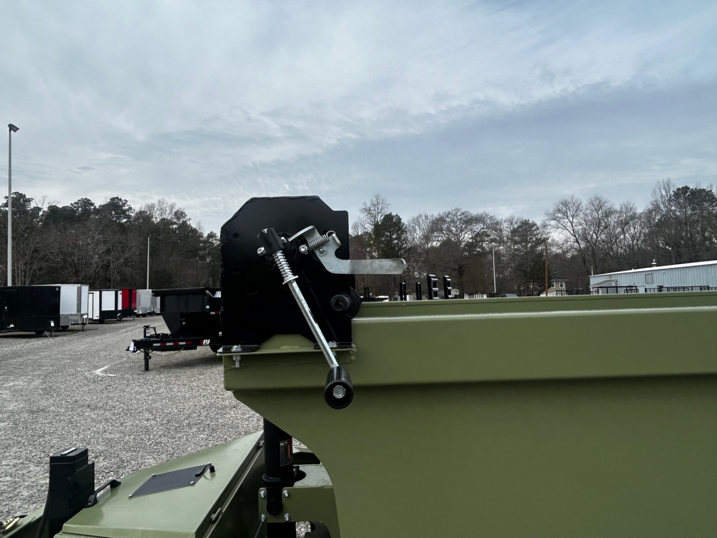 New 2026 RawMaxx 7x16 14K w/ 3' Sides & Hydraulic Jack Dump Trailer