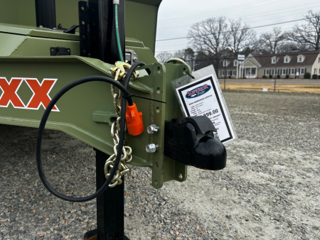 New 2026 RawMaxx 7x16 14K w/ 3' Sides & Hydraulic Jack Dump Trailer