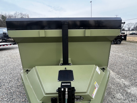 New 2026 RawMaxx 7x16 14K w/ 3' Sides & Hydraulic Jack Dump Trailer