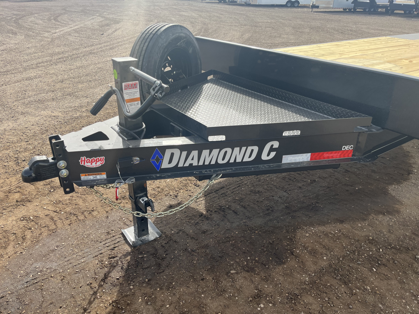 New 2026 Diamond C 102"x24' BP HD Deckover Equipment Trailer - DEC207