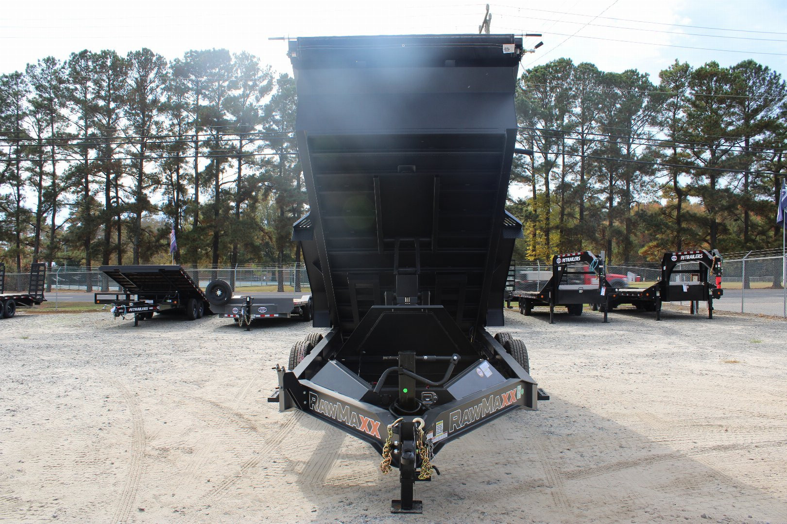 New 2026 RawMaxx 7x14 14K Dump Trailer