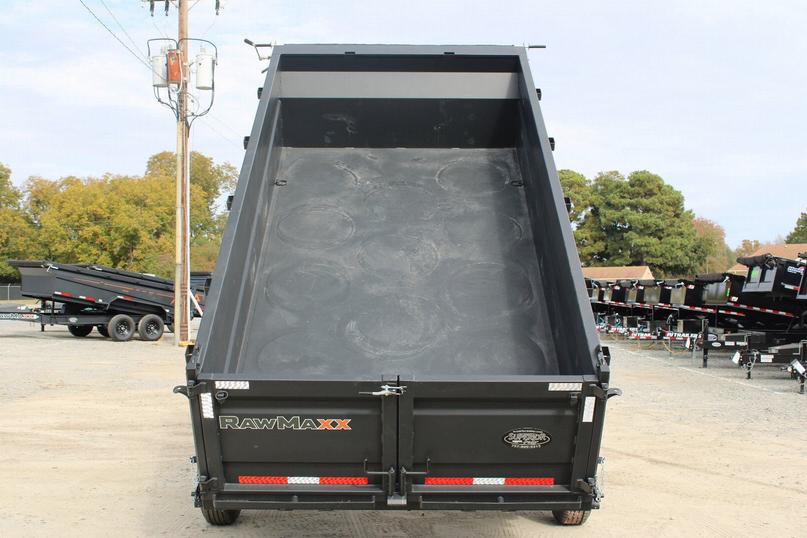 New 2026 RawMaxx 7x14 14K Dump Trailer
