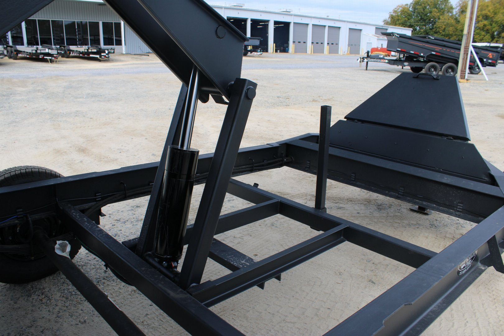 New 2026 RawMaxx 7x14 14K Dump Trailer