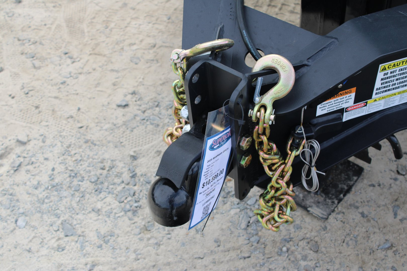 New 2026 RawMaxx 7x14 14K Dump Trailer