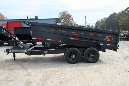 New 2026 RawMaxx 7x14 14K Dump Trailer