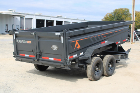 New 2026 RawMaxx 7x14 14K Dump Trailer