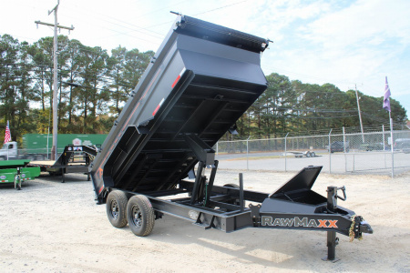New 2026 RawMaxx 7x14 14K Dump Trailer