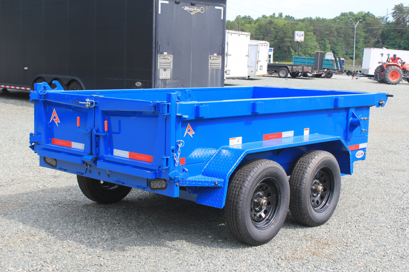New 2026 RawMaxx SDX 5x10 7K Dump Trailer Dump Trailer