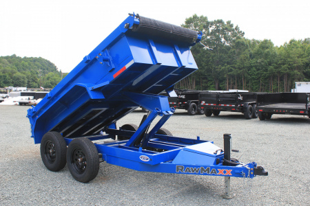 New 2026 RawMaxx SDX 5x10 7K Dump Trailer Dump Trailer