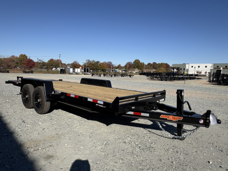 New 2026 Down 2 Earth Trailers 20ft 14K Tilt w/ Wood Deck Tilt Trailer