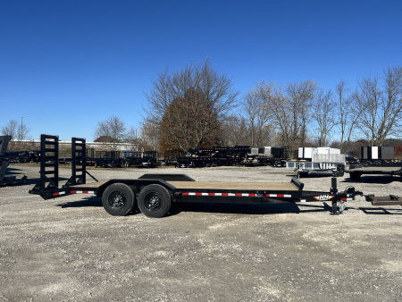 New 2026 H&H Trailers 82x20 18+2 Equipment Trailer 14K GVWR Drive over Fenders
