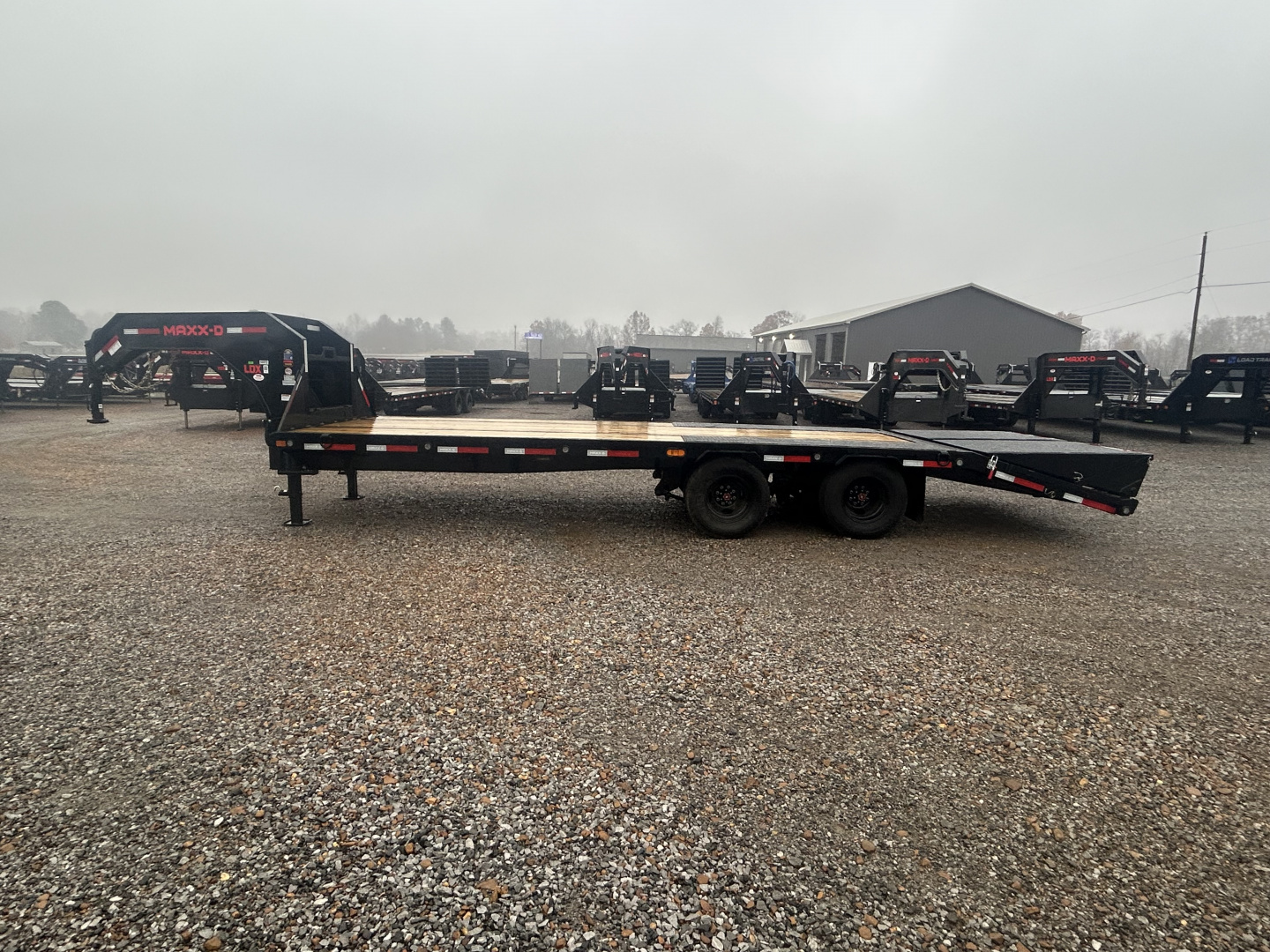 New 2026 MAXXD Gooseneck Flatbed Trailer | 102" x 25' 25K GVWR
