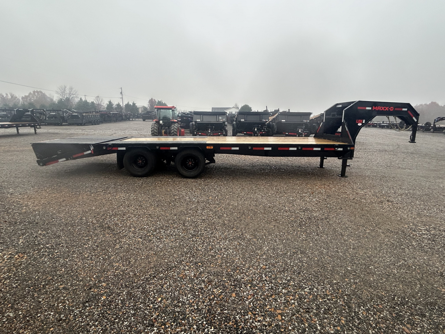 New 2026 MAXXD Gooseneck Flatbed Trailer | 102" x 25' 25K GVWR