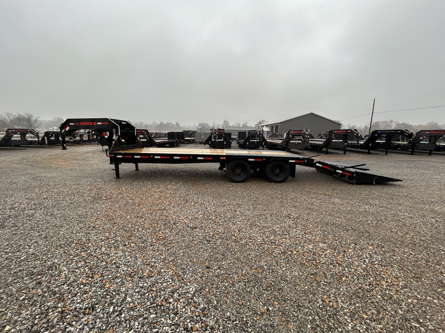 New 2026 MAXXD Gooseneck Flatbed Trailer | 102" x 25' 25K GVWR