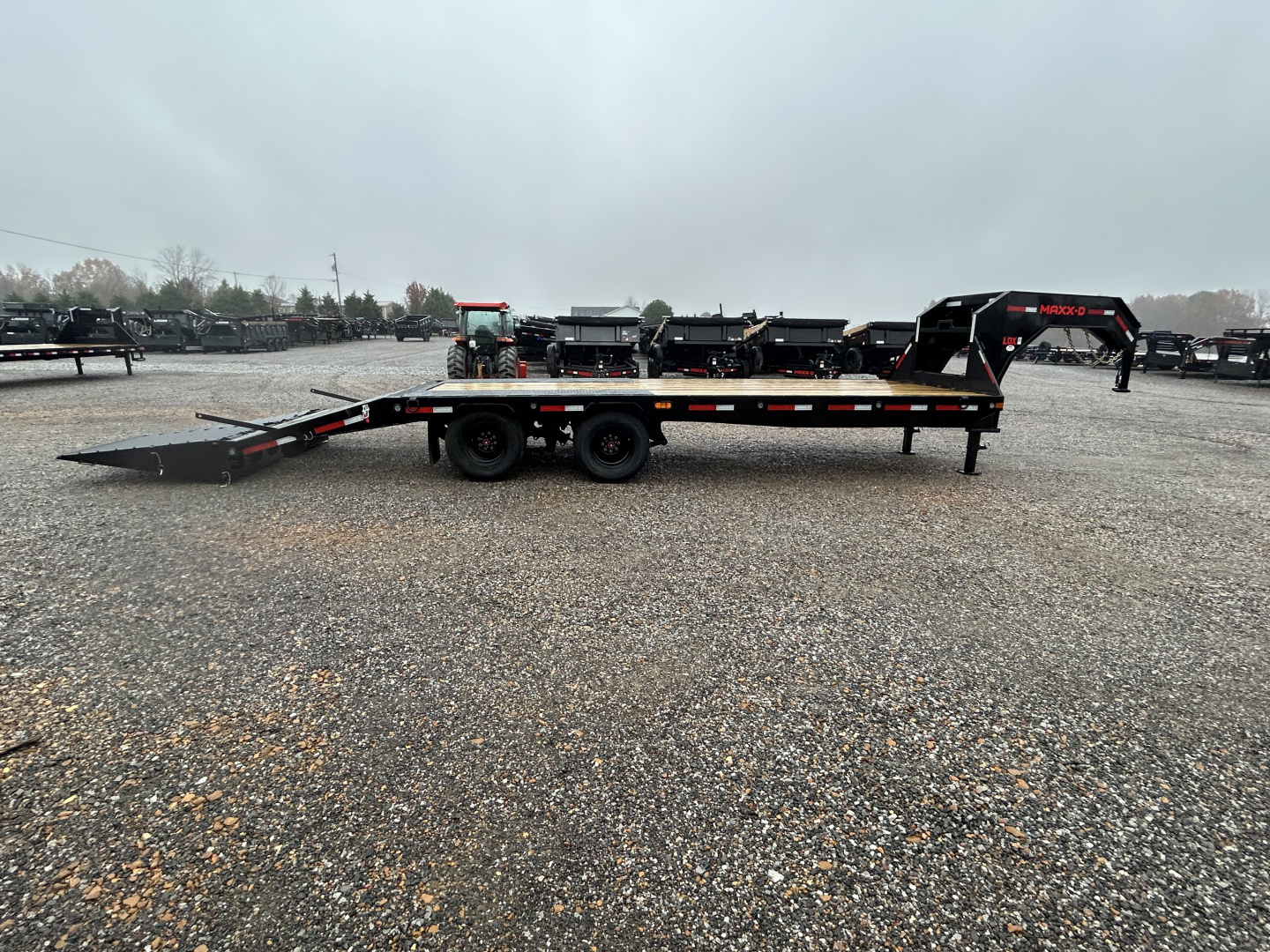 New 2026 MAXXD Gooseneck Flatbed Trailer | 102" x 25' 25K GVWR