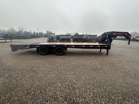 New 2026 MAXXD Gooseneck Flatbed Trailer | 102" x 25' 25K GVWR