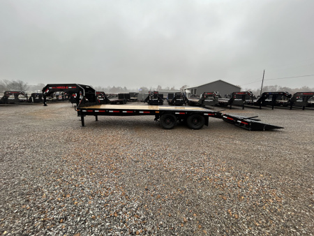 New 2026 MAXXD Gooseneck Flatbed Trailer | 102" x 25' 25K GVWR