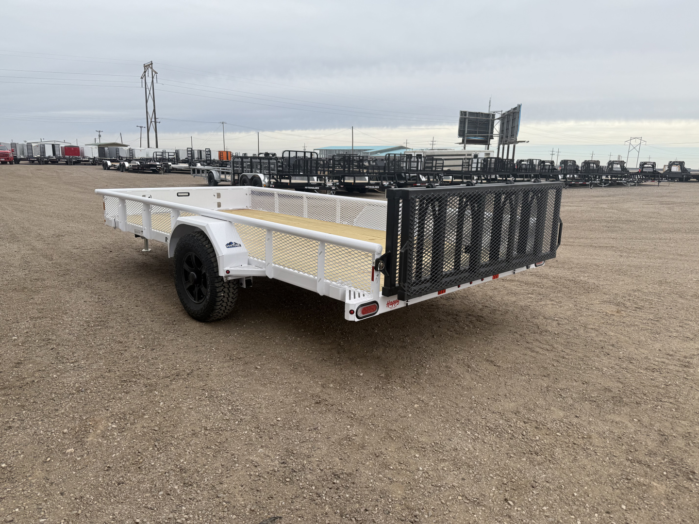 New 2026 Diamond C 77"x14' BP Venture Edition Utility Trailer - PSA106