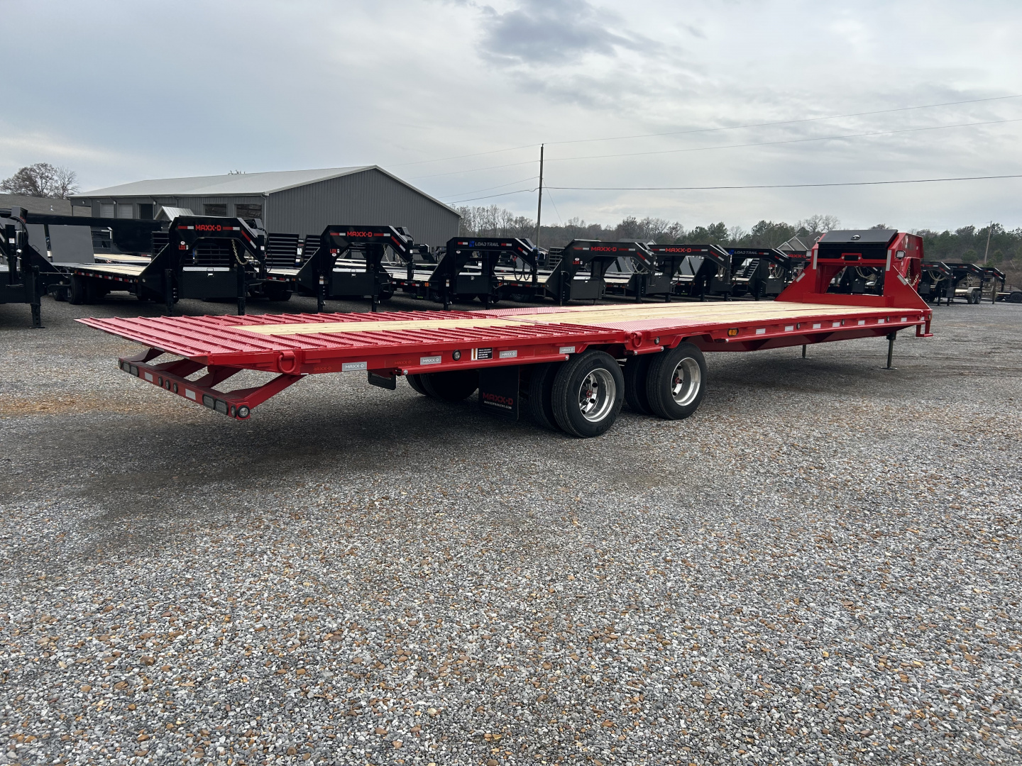 New 2026 MAXXD Gooseneck Trailer | 34' x 102' 30K GVWR
