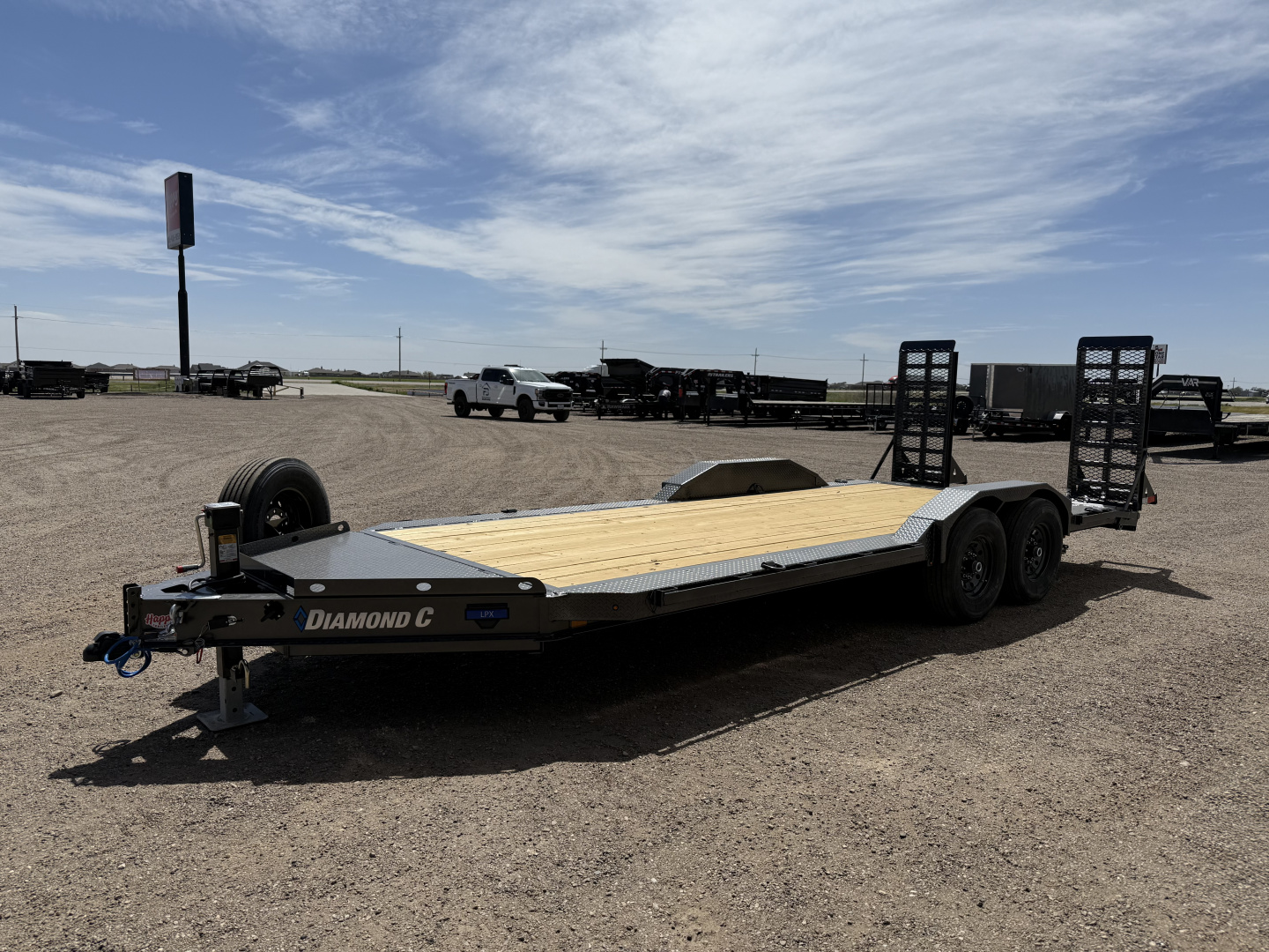 New 2026 Diamond C 102"x20' BP Extreme Duty Equipment Trailer - LPX207