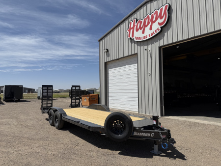 New 2026 Diamond C 102 x20' BP Extreme Duty Equipment Trailer - LPX207