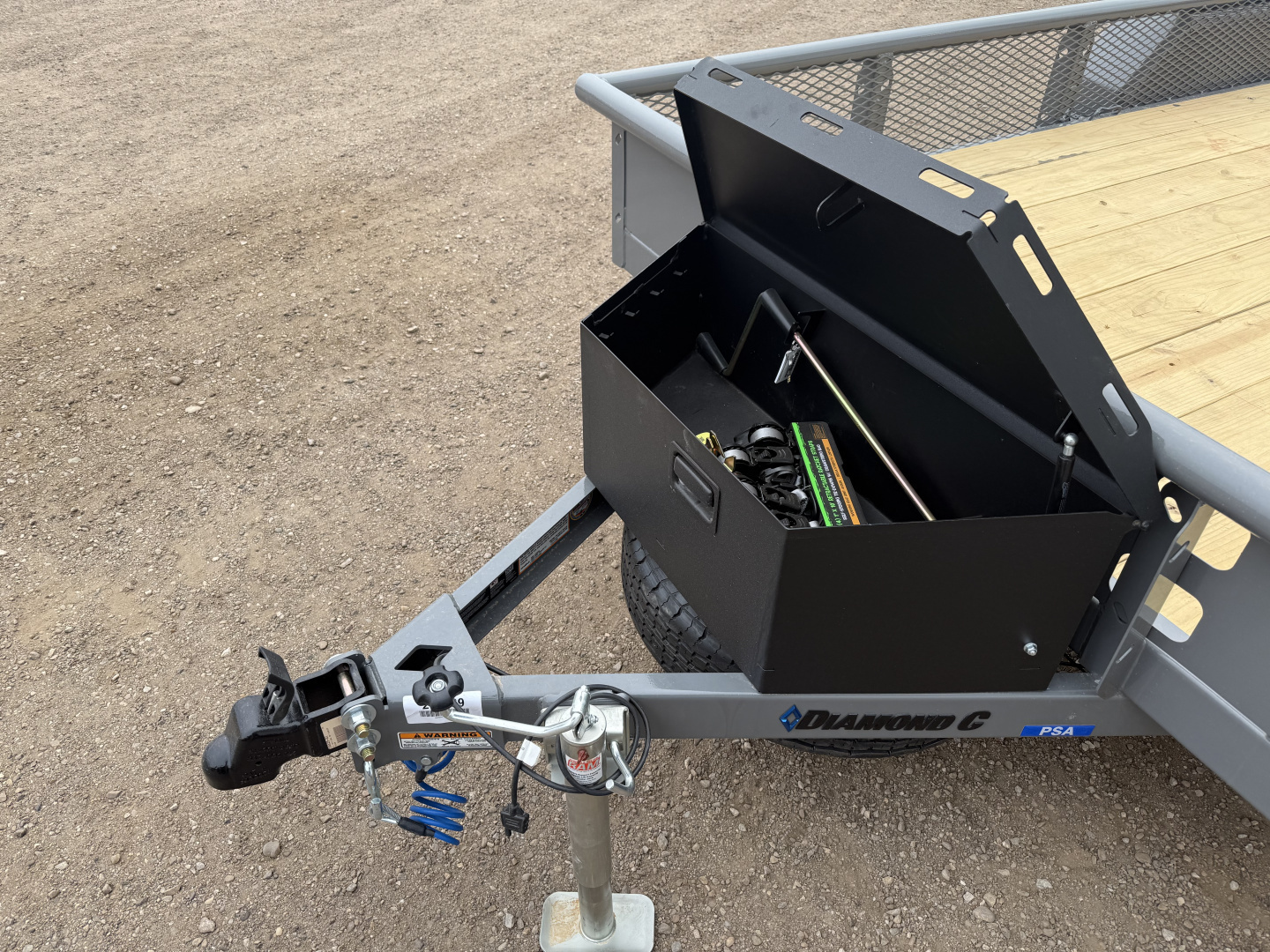 New 2026 Diamond C 77"x12' BP Venture Edition Utility Trailer - PSA135