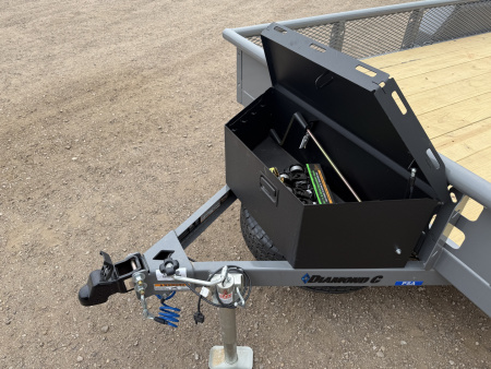 New 2026 Diamond C 77"x12' BP Venture Edition Utility Trailer - PSA135