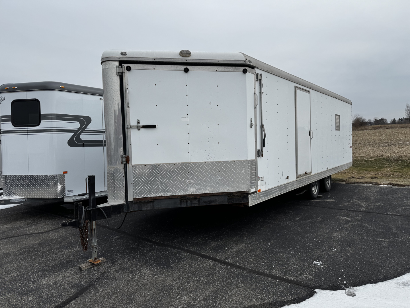Used 2009 Mirage “Xtreme Snow” 8’ × 26’ 4-Place Snowmobile Trailer