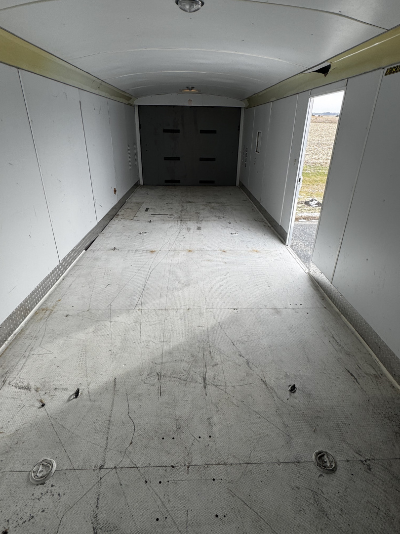 Used 2009 Mirage “Xtreme Snow” 8’ × 26’ 4-Place Snowmobile Trailer