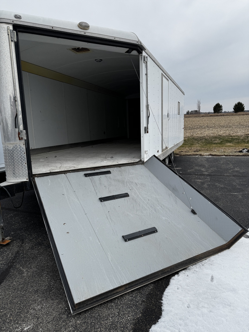 Used 2009 Mirage “Xtreme Snow” 8’ × 26’ 4-Place Snowmobile Trailer