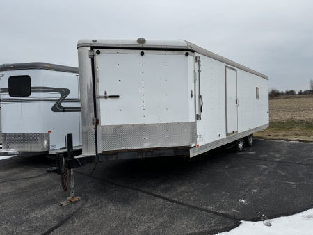 Used 2009 Mirage “Xtreme Snow” 8’ × 26’ 4-Place Snowmobile Trailer