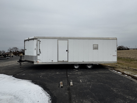 Used 2009 Mirage “Xtreme Snow” 8’ × 26’ 4-Place Snowmobile Trailer