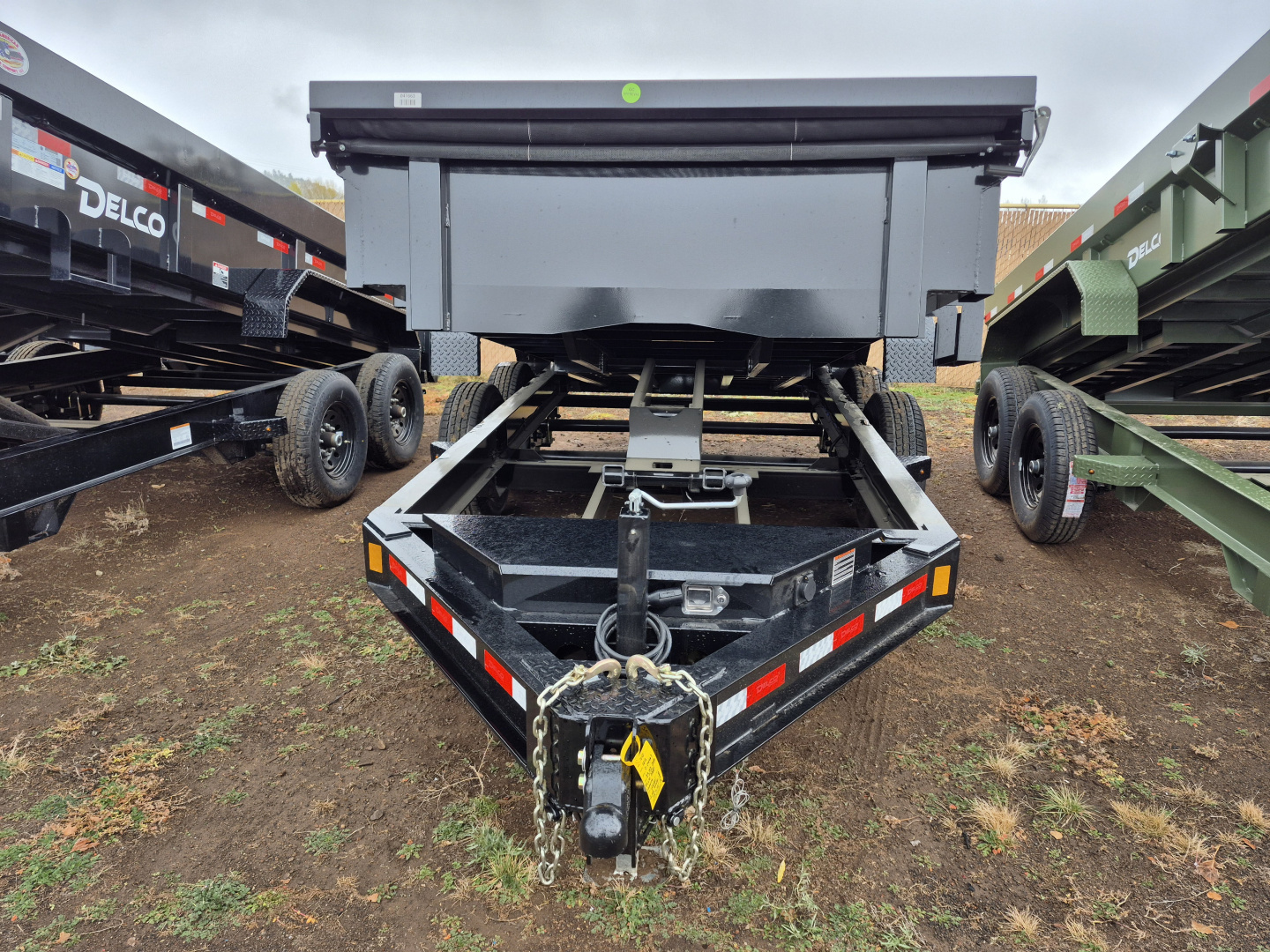 New 2026 Delco Tandem Axle Dump/12,000 GVWR/72"X12'