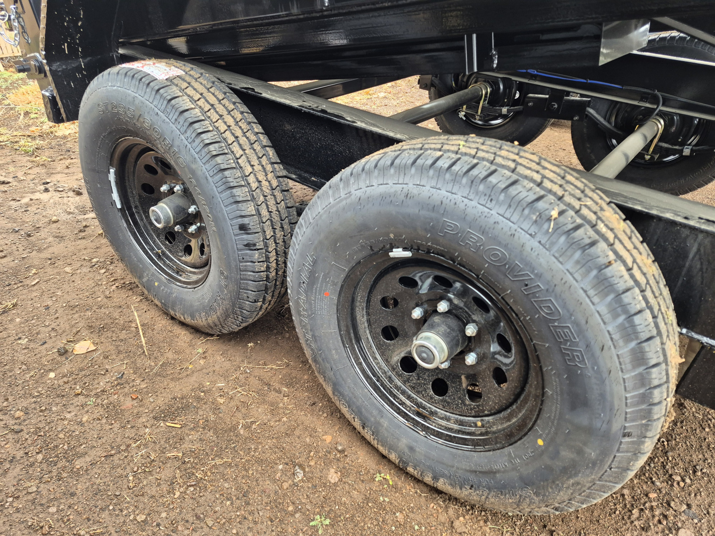 New 2026 Delco Tandem Axle Dump/12,000 GVWR/72"X12'