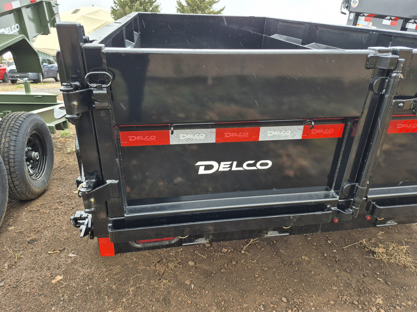 New 2026 Delco Tandem Axle Dump/12,000 GVWR/72"X12'