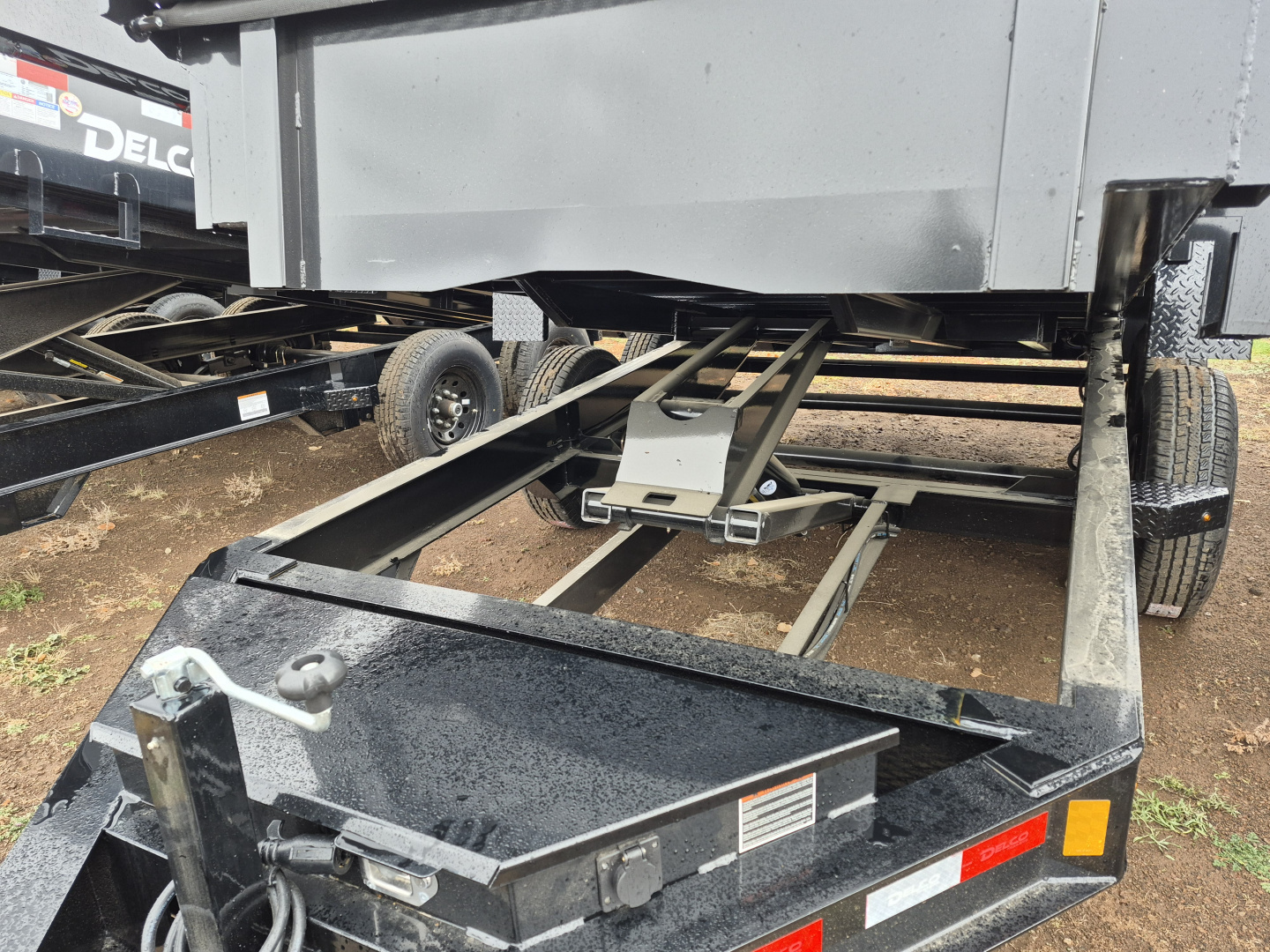 New 2026 Delco Tandem Axle Dump/12,000 GVWR/72"X12'