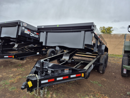 New 2026 Delco Tandem Axle Dump/12,000 GVWR/72 X12'