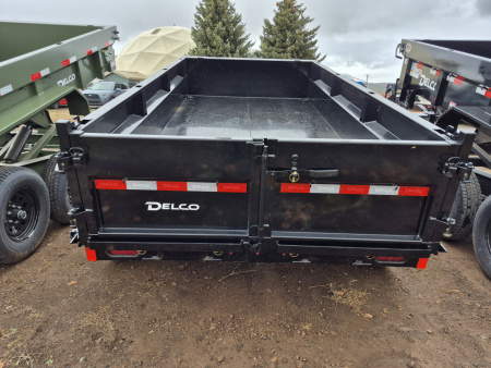 New 2026 Delco Tandem Axle Dump/12,000 GVWR/72"X12'