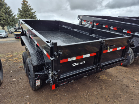 New 2026 Delco Tandem Axle Dump/12,000 GVWR/72"X12'